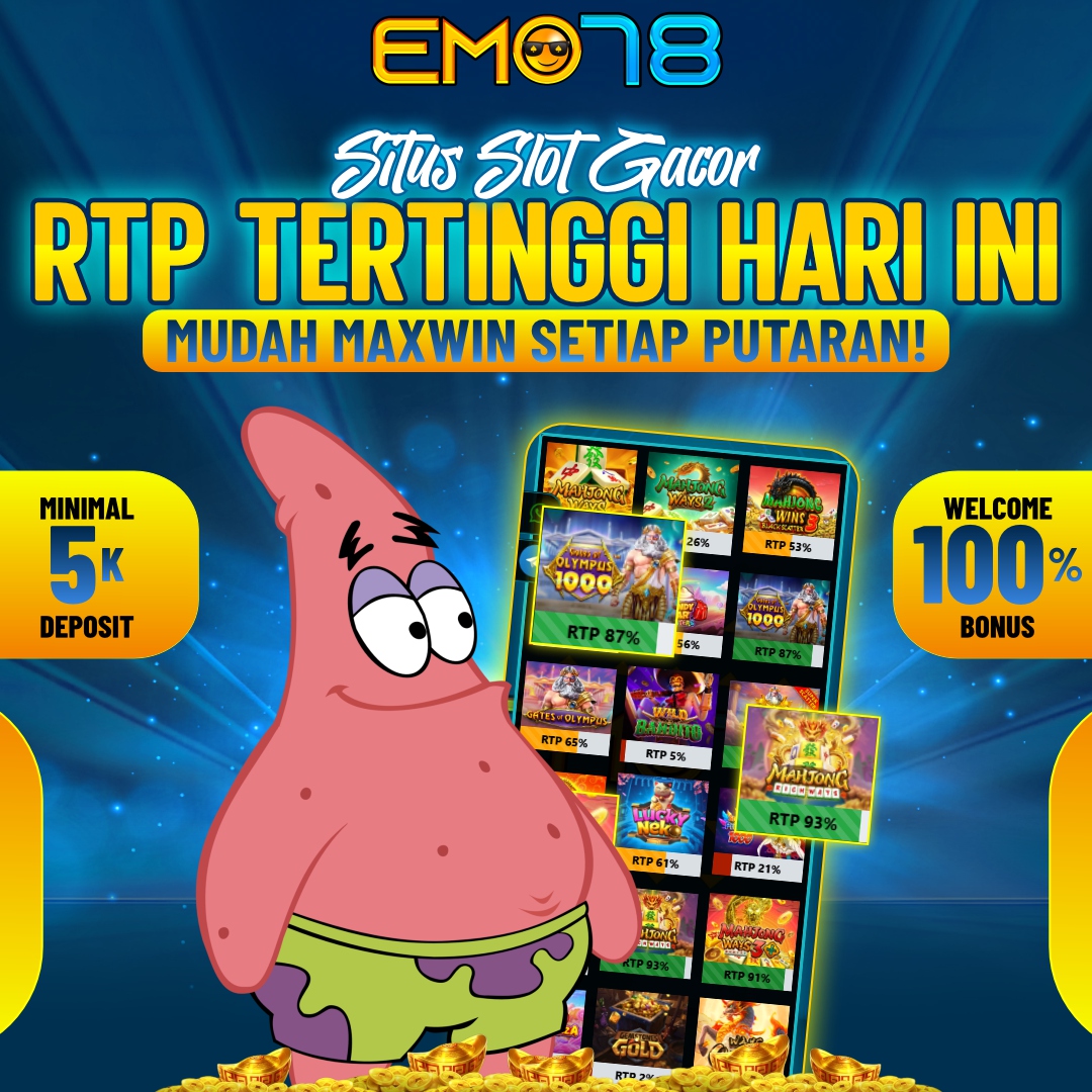 EMO78 » Situs Slot Online Gacor RTP Live Tinggi & Mudah Maxwin Hari Ini image 1