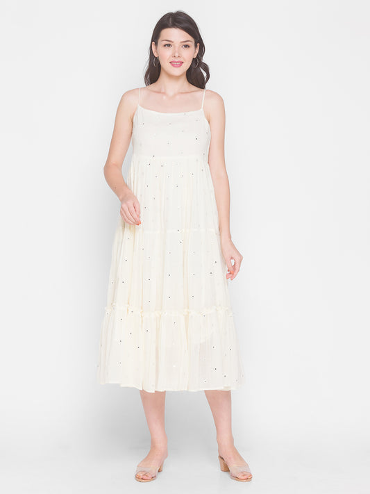 Terquois Classic Tiered Two Layered Abla Dress Dresses TERQUOIS   