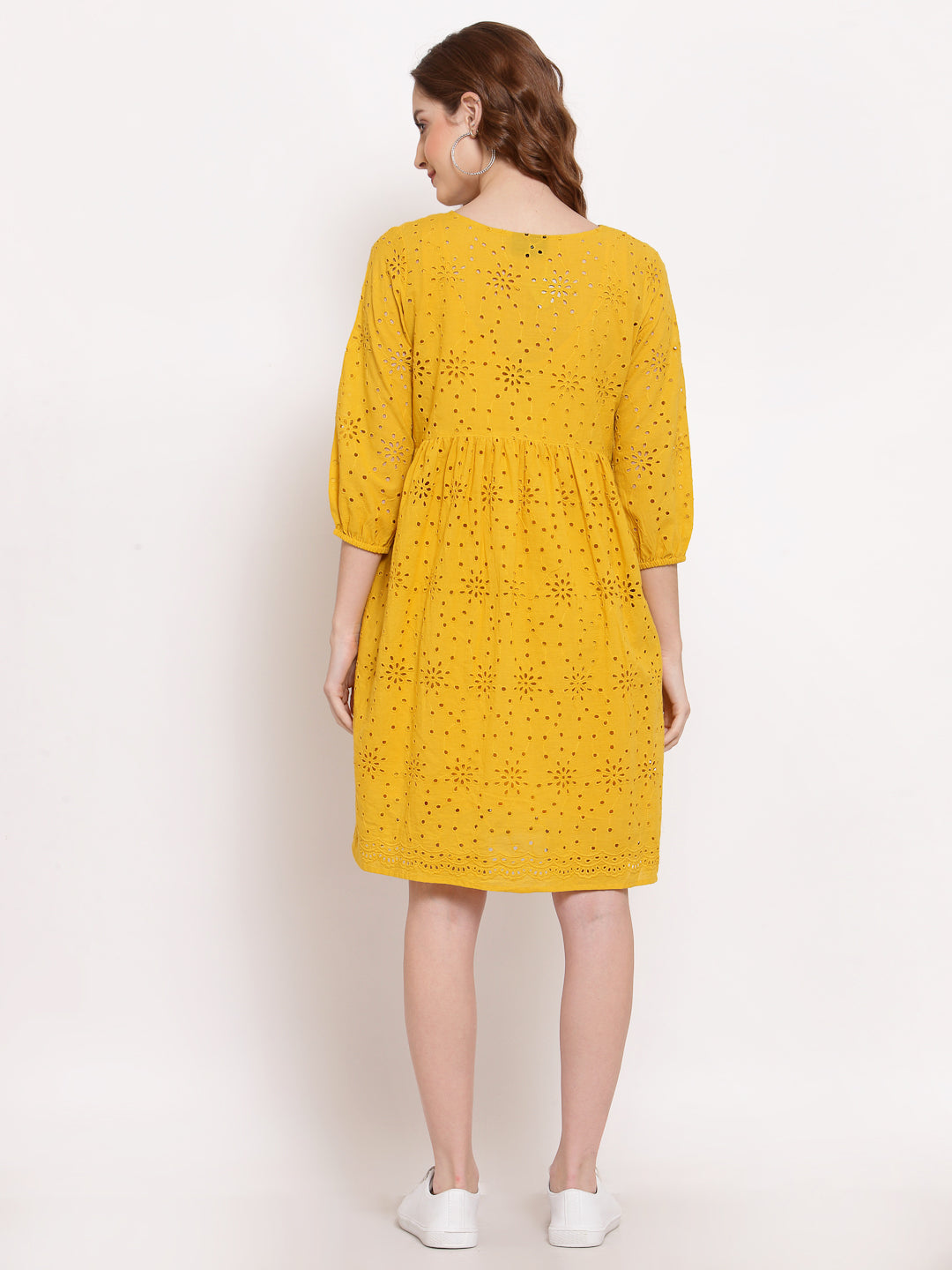 Terquois Embroidered Casual Dress Dresses TERQUOIS   