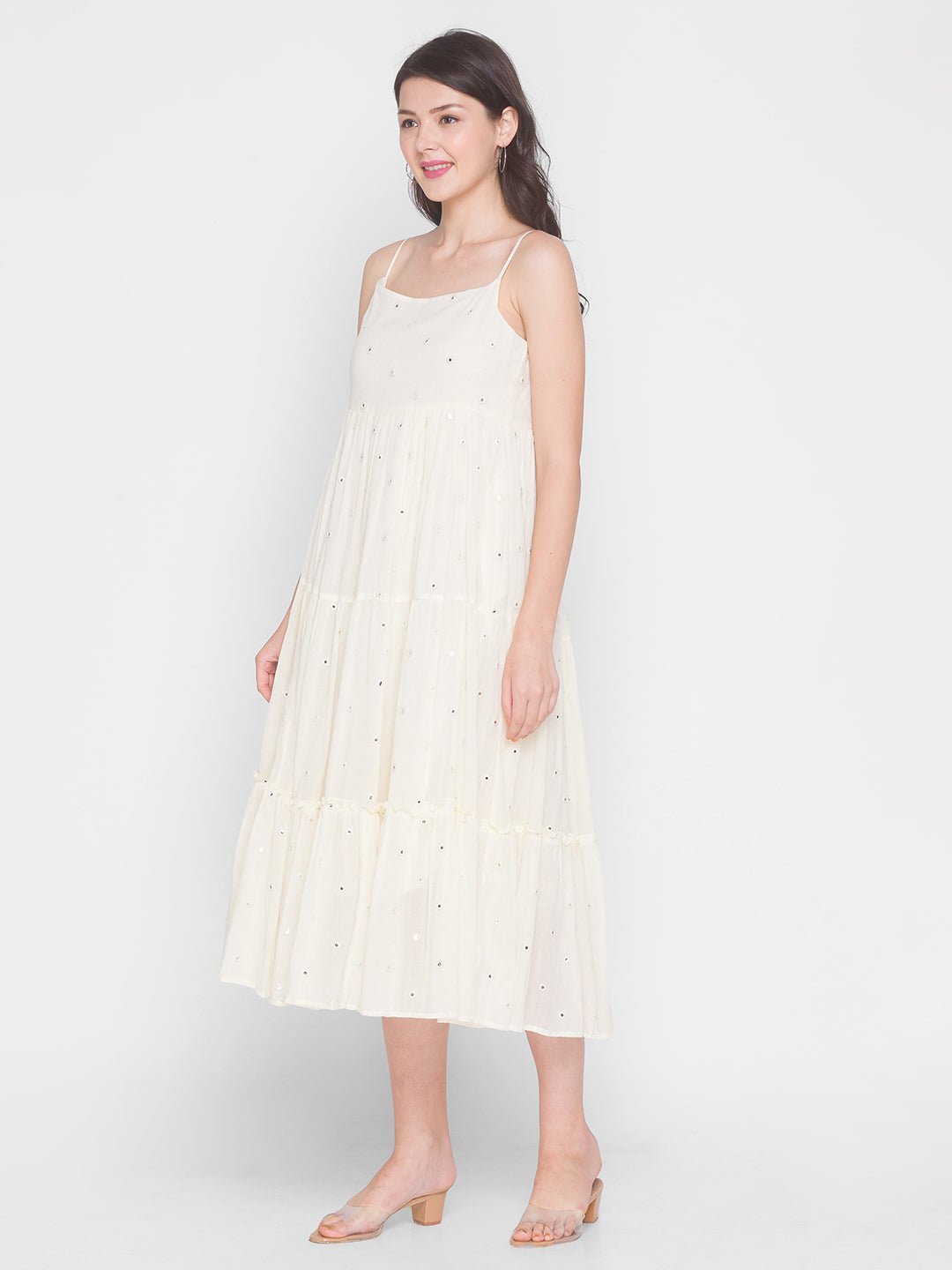 Terquois Classic Tiered Two Layered Abla Dress Dresses TERQUOIS   