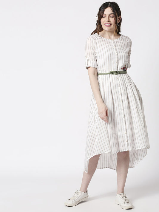 Terquois easy breezy striped casual dress Dresses TERQUOIS   